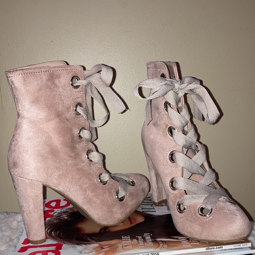 Lace Up Heels